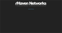 Desktop Screenshot of havennetworks.com