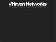 Tablet Screenshot of havennetworks.com
